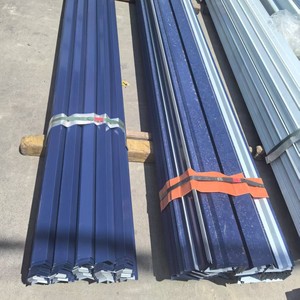 Accessoires de tuiles de toit <span class=keywords><strong>en</strong></span> <span class=keywords><strong>acier</strong></span> ondulé, <span class=keywords><strong>bordure</strong></span> de gouttière, coins extérieurs/intérieurs - Certifié BIS, anti-corrosion, découpe facile - Product Image 3