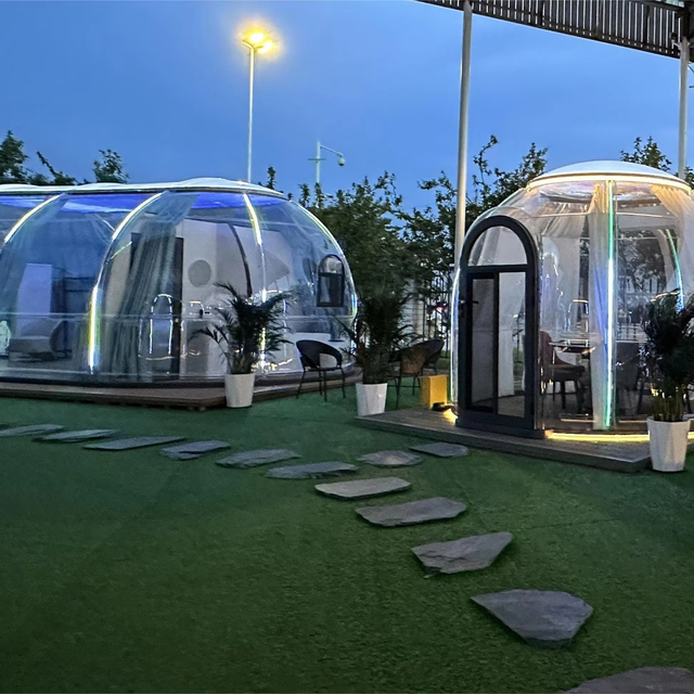 Windproof Star Room Outdoor Dome Soundproof Inflatable Clear Large Tent for Sale Foldable Bubble House Event for Kids and Adults