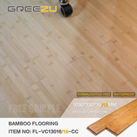 Parquet traditionnel imperméable en bambou, fabrication de parquet en bambou massif stratifié
