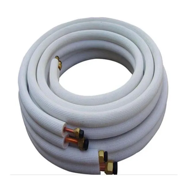 HVAC Line Kit Air Conditioner Insulated Installation Kit Hot Selling Rubber Insulation AC Unit Pre air conditioner copper pipe