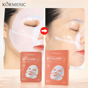 มาส์กหน้าแผ่นไบโอคอลลาเจน KORMESIC ผลิตภัณฑ์สั่งทำพิเศษ ฮาลาล 30 มล. บำรุงผิวชุ่มชื้น ลดเลือนริ้วรอย กระชับผิว ปลอบประโลมผิวหน้า - Product Image 1