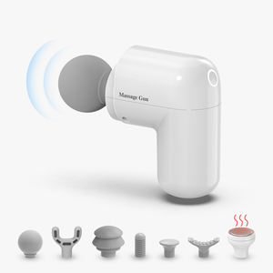 Mini Electric <span class=keywords><strong>Small</strong></span> <span class=keywords><strong>Massage</strong></span> Gun Wiederauf ladbare Deep Tissue <span class=keywords><strong>Vaginal</strong></span> <span class=keywords><strong>Massage</strong></span> gerät 7 Köpfe Handheld Screen Faszien <span class=keywords><strong>massage</strong></span> pistole - Product Image 3