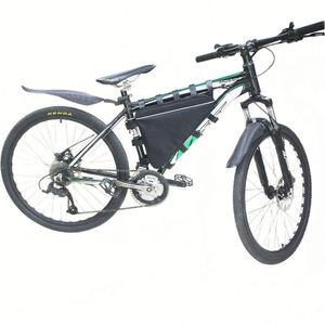 Sac de cadre de vélo, accessoires de vélo, pochette pour vélos de route, sac de cyclisme vert - Product Image 6
