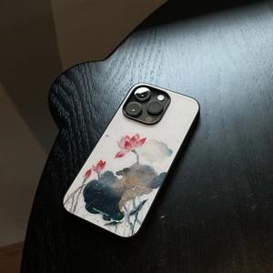 Étui de protection pliable pour téléphone en TPU+PC de style chinois, motif Astronaute, avec protection d'appareil photo, pour iPhone 15/14/13 Pro/i17 Pro, couleur Rouge - Product Image 4