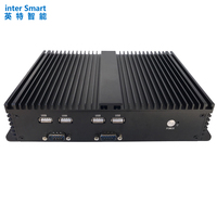 2COM Grafis 2lan HD 4400 I5-4200U Tanpa Kipas Pc Mini 12V