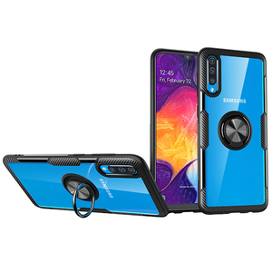 <span class=keywords><strong>Coque</strong></span> transparente pour portable avec anneau magnétique anti-rayures en TPU pour Samsung <span class=keywords><strong>Galaxy</strong></span> <span class=keywords><strong>A70</strong></span> - Product Image 2