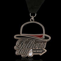 Médaille en émail personnalisée de haute qualité, médaille de récompense pour les tournois d'enfants, médaille commémorative de football, médaille de football pour enfants avec ruban