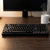 ZORNHER ZH980 95% 97-Key Mechanical Gaming Keyboard-Kombo Berkabel/Nirkabel Tiga Mode RGB Backlit Keyboard Logo Kustom