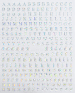Pegatina láser <span class=keywords><strong>para</strong></span> decoración de <span class=keywords><strong>uñas</strong></span> con letras 3D de plástico de nuevo estilo francés transfronterizo, 26 estuches en inglés, fácil de aplicar, pegatina adhesiva <span class=keywords><strong>para</strong></span> <span class=keywords><strong>uñas</strong></span> DIY - Product Image 6