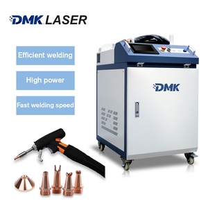 เครื่องเชื่อมเลเซอร์ DMK ราคาโรงงาน 2000W 3000W 4-in-1 สำหรับเชื่อม ตัด และทำความสะอาด พร้อมระบบป้อนลวดสำหรับเชื่อมโลหะ - Product Image 1