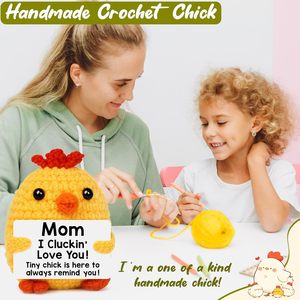 Regali per la Festa della Mamma, Pulcino Decorativo Fatto a Mano all'Uncinetto, Regali di Compleanno, Decorazioni per la Festa della Mamma - Product Image 2