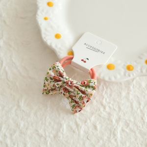 Elastici per capelli da bambina con fiore e fiocco, fermacoda elastici per bambine, elastici per coda di cavallo e ciocche - Product Image 6