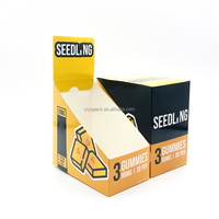 Présentoir en carton blister personnalisé avec logo, pelliculage mat, gaufrage, recyclable, pour comprimés Rhino, capsules et pilules d'amélioration masculine