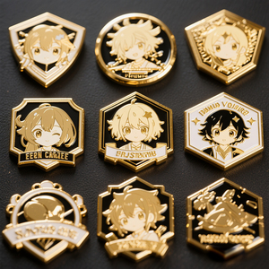 Fabricant de broches et badges en métal, logo personnalisé, badges en métal dorés personnalisés pour costume homme - Product Image 4