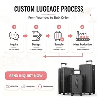 Vente en gros 20 26 30 pouces PC Serrure TSA de haute qualité personnalisé grande capacité Bagages à roulettes Ensembles de bagages