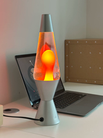 Lampe à lave méduse en gros, veilleuse LED d'ambiance, lampe de chevet à effet volcan flottant, décoration d'intérieur, cadeau pour la revente