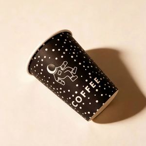 Personalized 8 Oz Disposable Drinking Paper <b>Cups</b> 236ml for Hot or Cold Beverage Office <b>Coffee</b> Shop 9oz 12oz - Product Image 2