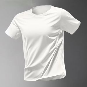 T-shirt de sport à manches courtes en polyester léger à séchage rapide, personnalisable avec logo, idéal pour la course, la gym et le marathon - Product Image 1