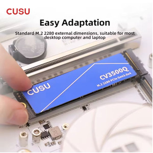 Disque SSD interne CUSU M2 256 Go 512 Go 1 To 2 To NVMe M.2 2280 PCIe 3.0x4 pour ordinateur portable - Product Image 3