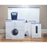 Consola de Videojuegos Usada Game Station 5 Pro 1TB con Enchufe Europeo, en Oferta, con Control Adicional, Totalmente Probada