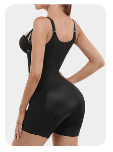 Fajas Colombianas Body sculptant à poitrine ouverte pour femme, effet ventre plat et rehausseur de fesses, bretelles réglables - Product Image 4