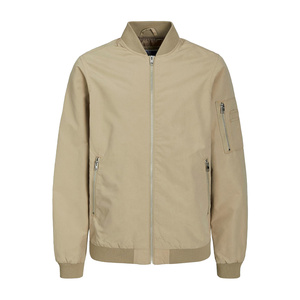 Chaqueta Bomber Tejida Térmica y Transpirable para Mujer, con Silueta Elegante, Estilo Urbano Moderno y Cadena Decorativa, Cómoda y a la Moda para Invierno - Product Image 1