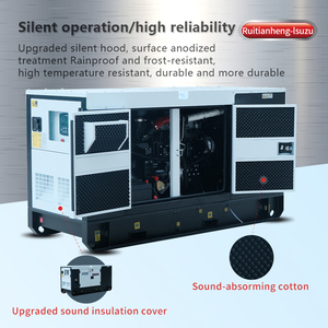 Isuzu15KW/18.75KVA étanche à la poussière à faible consommation d'huile résistant à 2025Explosion silencieux <span class=keywords><strong>diesel</strong></span> GeneratorsAC-I15GFS JE493DB-04 - Product Image 3