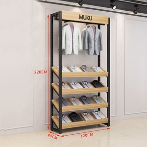 Negozio di abbigliamento al dettaglio <span class=keywords><strong>negozi</strong></span> di abbigliamento Interior Design Boutique mobili espositore metallo portabiciclette - Product Image 2