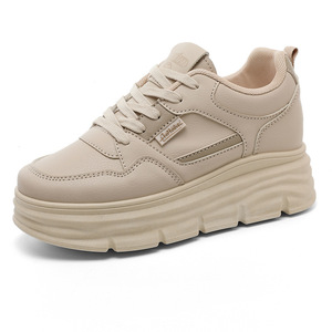 Chaussures de sport décontractées blanches légères et respirantes à semelle épaisse pour femmes, tendance 2026, pour l'été, l'automne et le printemps - Product Image 5