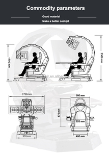 Máy Tính Chơi Game Ghế Ngồi Có Thể Ngả PU Da Buồng Lái Gaming Station Pc Chơi Game Ghế Buồng Lái Hoàn Toàn Điện - Product Image 4