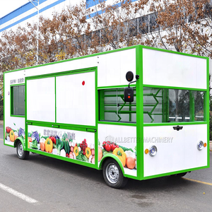 Cuisine extérieure, véhicule rétro, caravane électrique, chariot de nourriture mobile, chariot à hot-dogs, camion à glaces, caravane de restauration rapide - Product Image 2