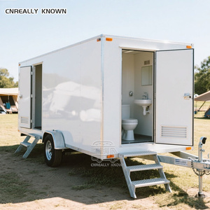 Baño Modular para Campamento, Totalmente Equipado, Inodoro Portátil de Lujo, Remolque para Eventos - Product Image 3