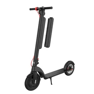 2023 vendita calda 10 pollici pneumatico pneumatico 350w Escooter pieghevole mobilità X8 Scooter elettrico per adulti Electrico Kick E Scooter