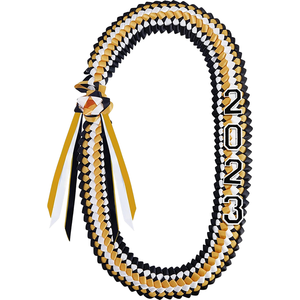 Productos de tendencia 2024 recién llegados cinta de graduación trenzada dinero Lei collar trenzado regalo para fiesta universitaria de secundaria - Product Image 1