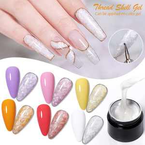 Vernis à ongles en gel en gros, paillettes de coquille de perle, paillettes scintillantes, aurora nacrée, paillettes fines populaires, gel UV pour <span class=keywords><strong>manucure</strong></span> en salon - Product Image 6