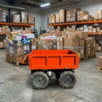 Camion benne hydraulique électrique télécommandé pour la construction en acier, nouveau modèle Kylin K600, véhicule de transport de haute qualité pour