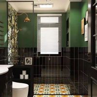 Carreaux de sol et de mur en porcelaine rouge antidérapants 300x300mm Design moderne européen pour l'intérieur de la salle de bain