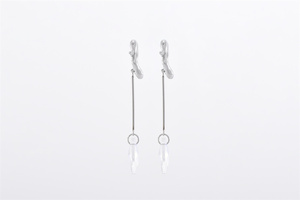Modern Fashion Stainless Steel Hoop <b>Earrings</b> for Women Excellent Quality Personalized Silver Jewelry - Product Image 5