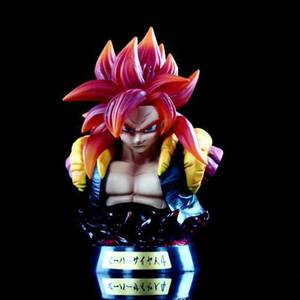 Jouets en résine PVC personnalisés de haute qualité Action & toy <span class=keywords><strong>Super</strong></span> <span class=keywords><strong>Saiyan</strong></span> nouveau style buste toutes <span class=keywords><strong>les</strong></span> sept couleurs glow anime figurines DBZ Gogeta - Product Image 3