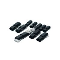 Connecteur de fil PCB plat femelle à boîtier en nylon, personnalisable en gros, 1, 2 ou 3 broches, à connexion rapide, 6 ampères, 36 V