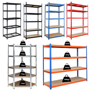 5 Layer Industrial Steel Boltless Garage Warehouse Rack Shelving Metal Home Tool <strong>Storage</strong> <strong>Shelves</strong> Supermarket <strong>Storage</strong> Rack - Product Image 1