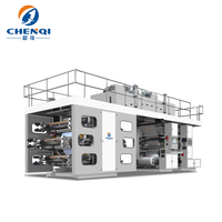 Máquina de Impresión Flexográfica CI, Impresora Automática Multicolor para Etiquetas y Tarjetas, para Papel, Plástico, Película, Tela No Tejida