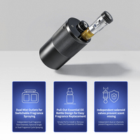 Diffuseur de parfum rechargeable de luxe en gros, diffuseur d'huile essentielle électrique intelligent sans eau personnalisé, diffuseur d'arômes pour voiture