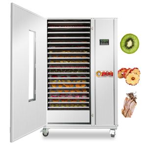 Yam Worm Wolfberry Onion Yellow Chrysanthemum <strong>Croaker</strong> Mealworm Electric Heat Pump Dehydrator 220V PLC Pump Whole Onion Drying - Product Image 3