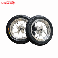 Kit de roues Supermoto CNC Kenda Curve 12 pouces, nouveau design, pour moto électrique Tuttio Soleil Clean Yozma IN10.