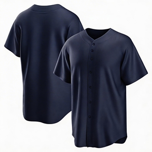 Camiseta <span class=keywords><strong>de</strong></span> Béisbol Americana Personalizable con Botones, Cuello Redondo, Uniforme para Hombre <span class=keywords><strong>de</strong></span> los Boston <span class=keywords><strong>Red</strong></span> <span class=keywords><strong>Sox</strong></span>, con Logotipo Sublimado Personalizado - Product Image 3