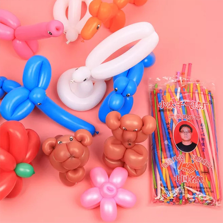 Lot De 100 Ballons Longs Avec Pompe à Ballons, Couleurs Assorties, Ballons Magiques Torsadés Pour Anniversaire, Mariage, Festival, Clowns