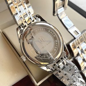 High Quality <b>Cheap</b> Casual Minimalist Calendar Wristwatch Analog Waterproof Stainless Steel Quartz <b>Watch</b> for Men - Product Image 4