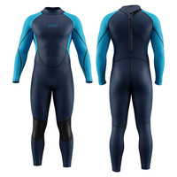 Combinaison de plongée intégrale 3 mm pour homme, pour surf et plongée, avec fermeture éclair dorsale, entrée/sortie facile, durable, ajustement ergonomique, OEM ODM