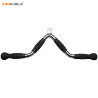 LA3021 Attaches de câble de la barre de pression Gym Lat Pull Down Triceps Rope Workout Equipment Accessories Fitness poignée rotative